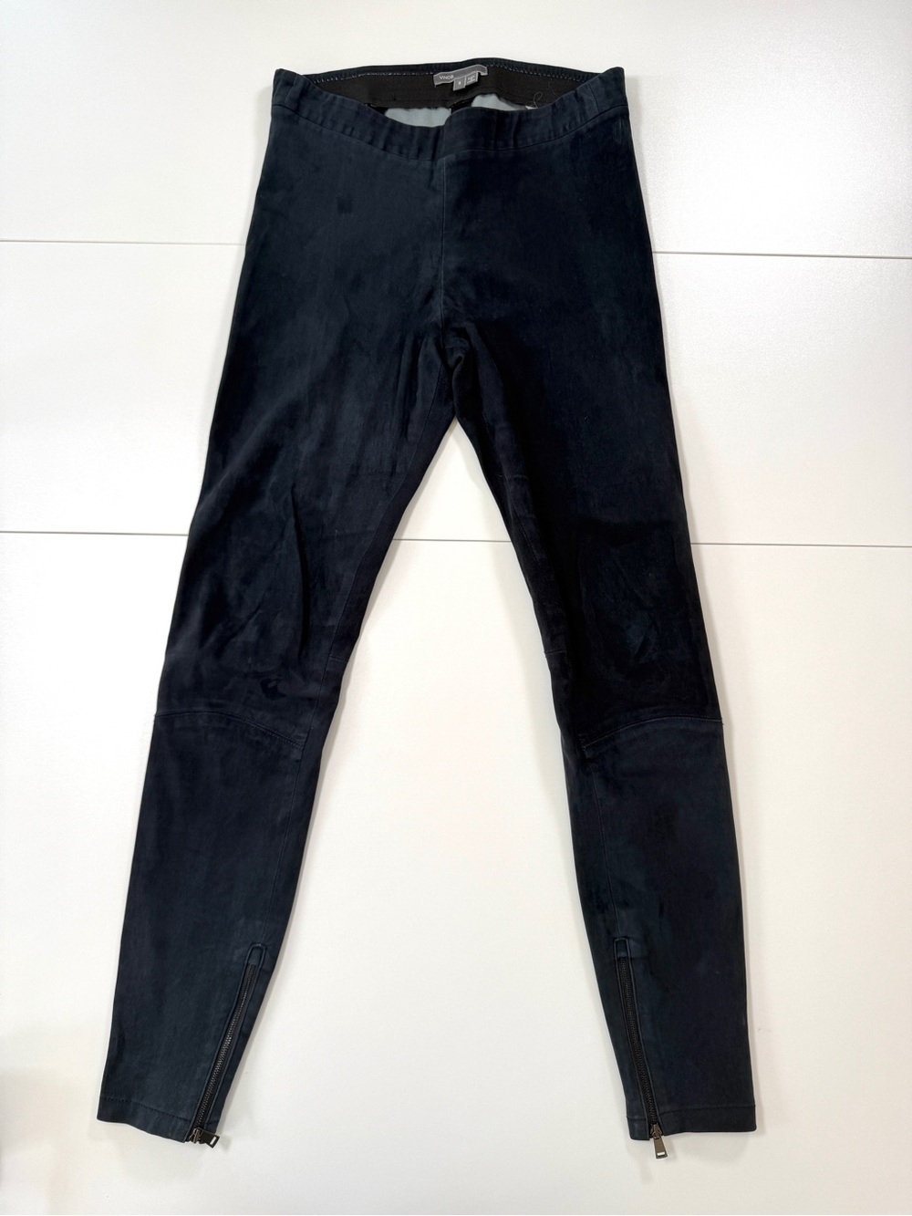 Vince 100% Leather Suede Leggings | Small